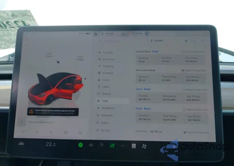 2022 Tesla Model 3 Long Range Dual Motor All-Wheel Drive from USA, damaged, VIN 5YJ3E1EB2NF313445
